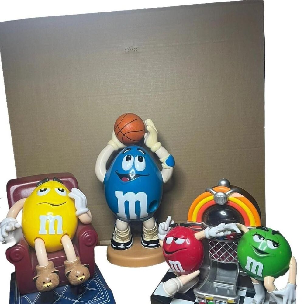 Classic Collectable  “M&M Dispensers” ALL WORKING AND IN GREAT SHAPE